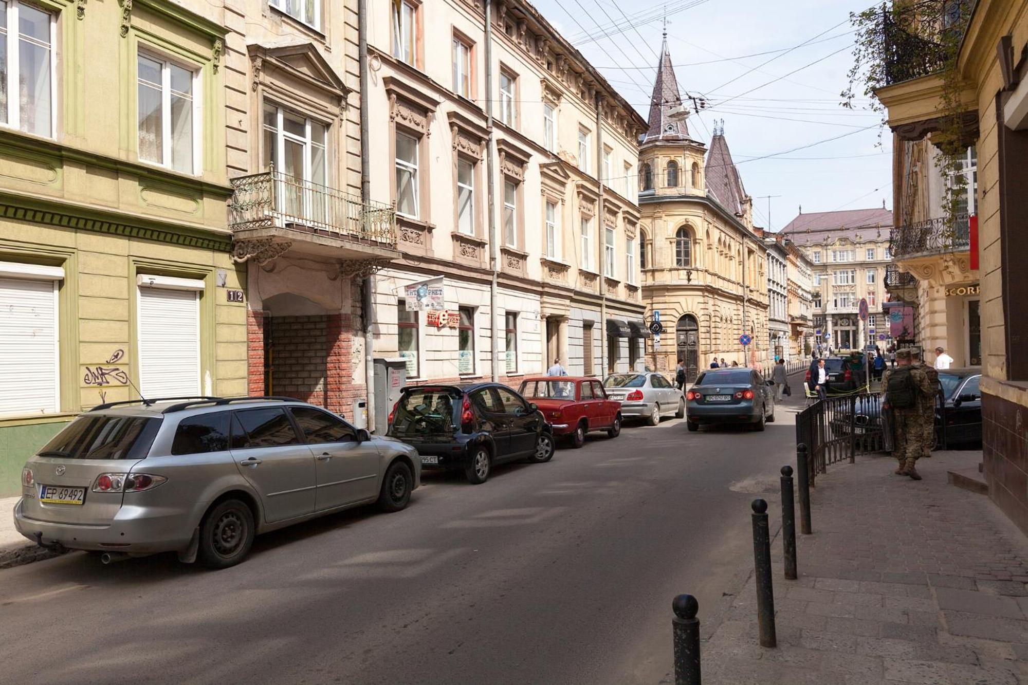 Apartment On Dudayeva 17 Lemberg Exterior foto