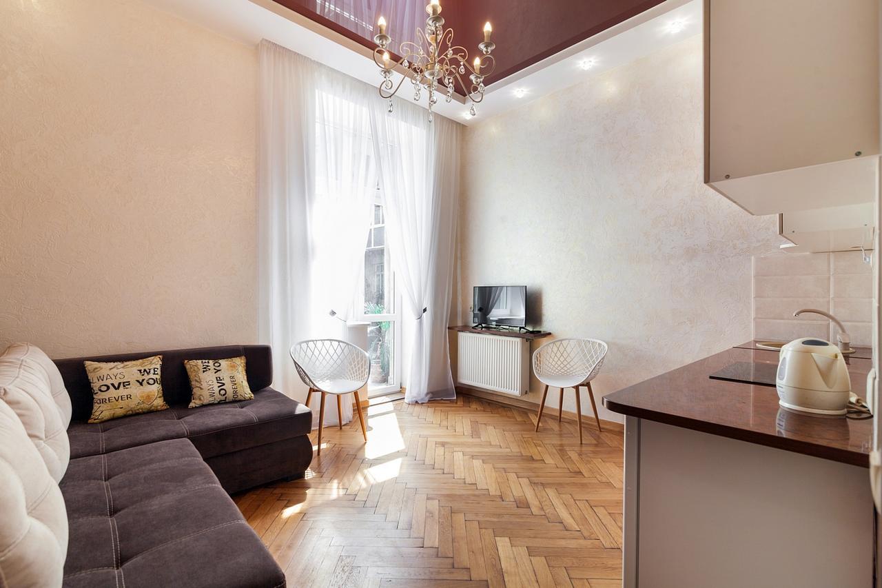 Apartment On Dudayeva 17 Lemberg Exterior foto